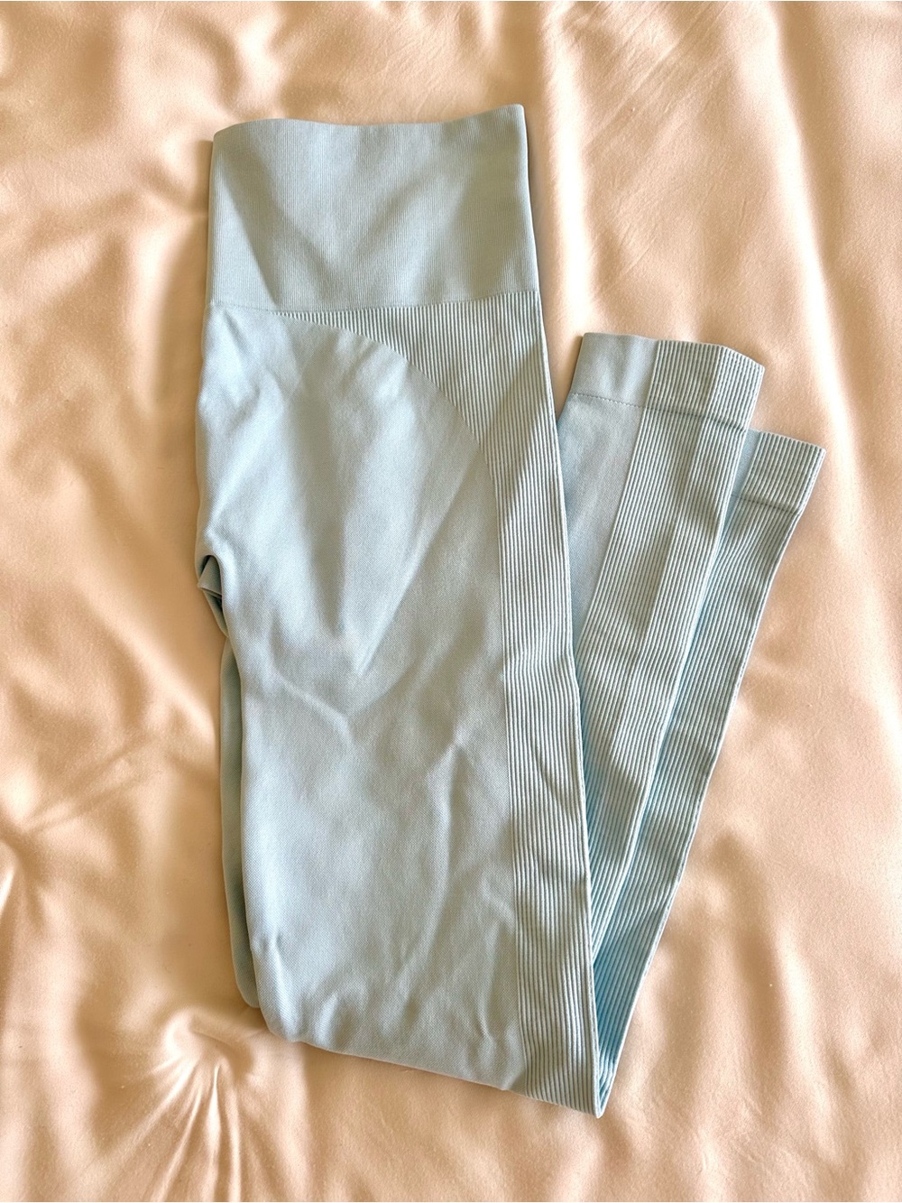 New Set Active Blue Leggings
